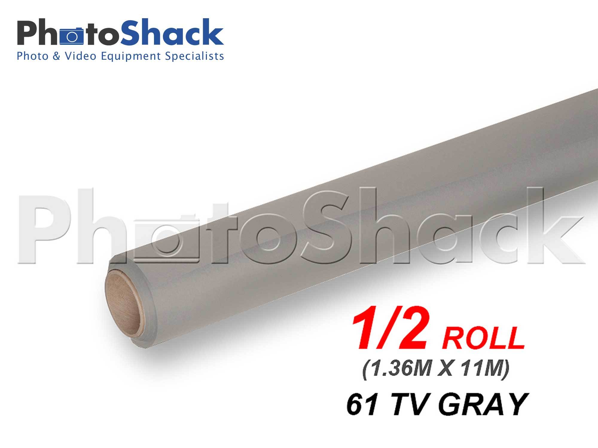 Paper Background Half Roll - TV GRAY